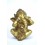 3 statuette di Ganesh "il Segreto della Felicità" in bronzo massiccio. 
