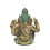 Statuette Ganesh en bronze massif. Déco asiatique indienne.