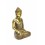 Statuetta di Buddha Bhumisparsa Mûdra bronzo h7cm.