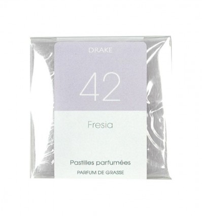 Pastilles de cire parfumée, senteur "Freesia" par Drake