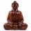 Statua di Buddha seduto nel loto. Artigianato dell'Asia.