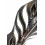 Decorazione zebra. L'acquisto di maschera zebra fatto a mano con legno a buon mercato.
