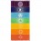Mat meditation Sarong wall Hanging beach towel 150x70cm 7 CHAKRAS