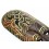 Décoration africaine. Achat masque africain en bois motif gecko.