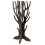 Jewelry tree for necklaces, bracelets,watches - solid wood stained in chocolate brown