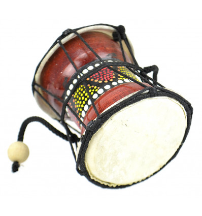 Mini djembé tambourin, outil apprentissage rythme pour enfant bébé.