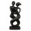 Statue couple dancer in a wood. Trophy contest dance. Gift idea.