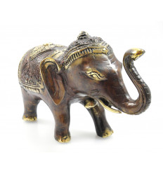 eSplanade Éléphant en Laiton pour décoration Faite à la Main Maharaja Elephant Idol pour décoration