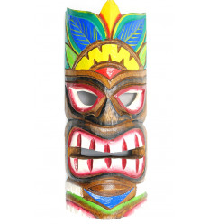 50 cm Wohnkult Tiki Motivo: Hawaii in Legno Maschera da Parete 