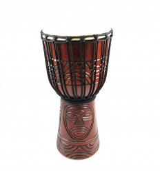 Acquistare tamburo djembe professionale tam-tam percussioni artigianali a buon mercato.