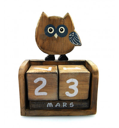 Calendriers De Bureau Et Accessoires Artisanal Calendrier Perpetuel Poisson Rigolo En Bois Creation Fournitures De Bureau Centromotorsa Com Ar