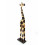 Statue girafe bois décoration africaine maison du monde pas cher.