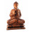 Grande statua di Buddha 80cm seduta in legno XXL. La scultura è raro in Bali.