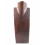 - Bust Display necklaces in solid wood chocolate H35cm