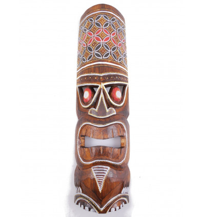 L'acquisto di piccole maschera di legno a buon mercato. Decorazione Tiki tahiti.