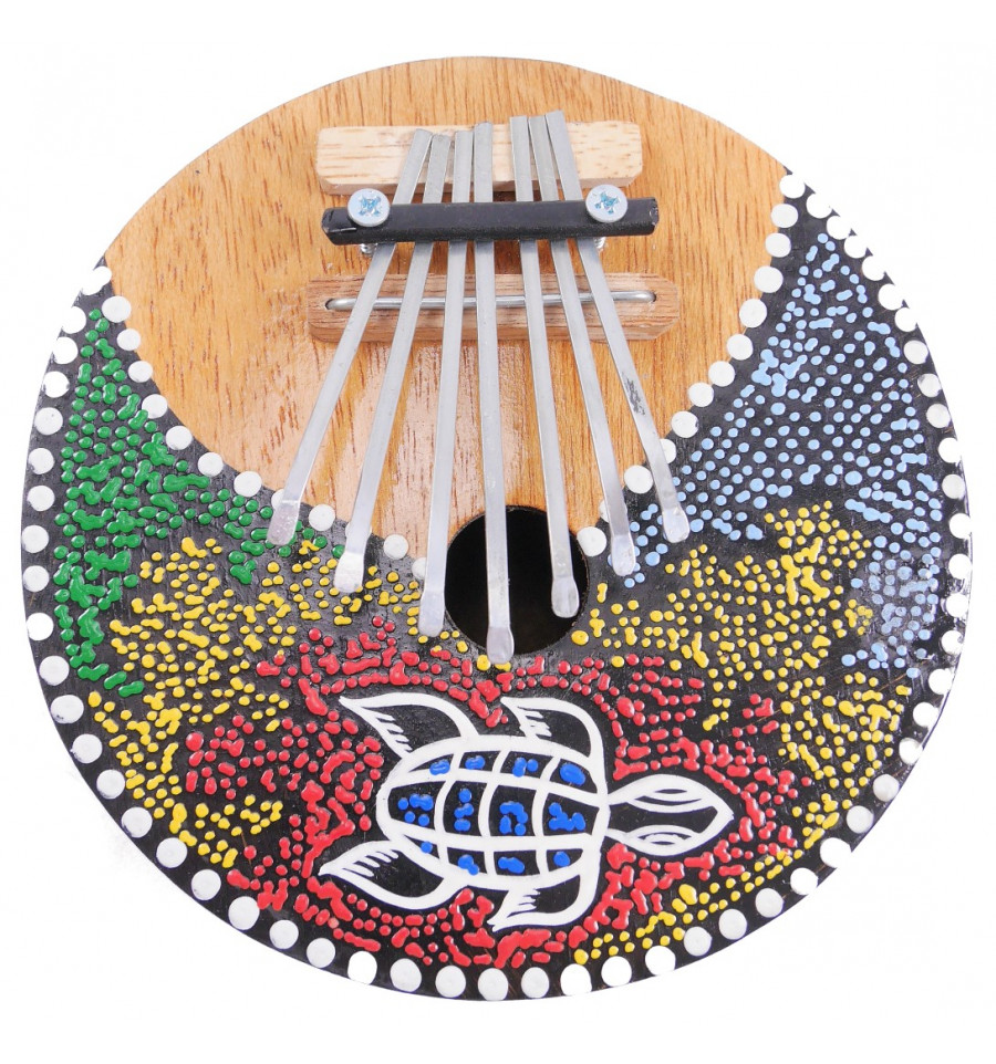 Kalimba ou Karimba, instrument de musique original et artisanal.