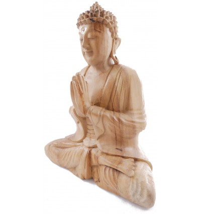 Bouddha Couleur Assis En Résine - Artisanat balinais - Spiritualis
