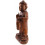 Statue bouddha zen debout bois massif décoration Zen pas cher
