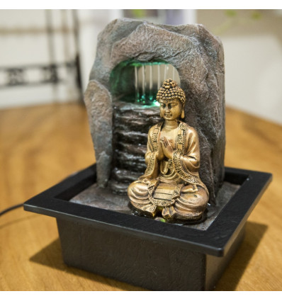 Grand Boeddha Méditation - fontaine - intérieur - fontaine d'intérieur -  relax - zen 