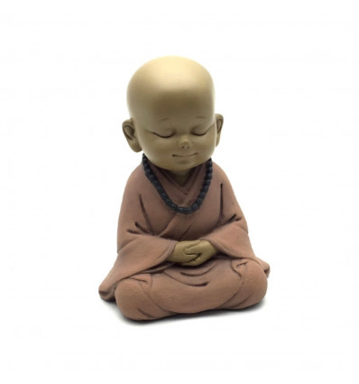 Figurina piccolo Buddha in meditazione 15cm