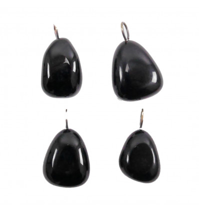 Obsidienne noire du Mexique pierres roulées “taille moyenne” | Cœur de  Pierres