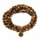 Bracelet mala 108 beads tiger eye + symbol Ôm
