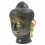 Bronze Buddha head. Buy Zen decoration bali craftsmanship.