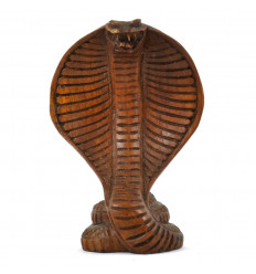 Statuette of a Snake / Cobra 12cm Exotic Wood Craft
