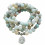 Bracciale Mala 108 perle di Amazzonite - Simbolo dell'albero della vita