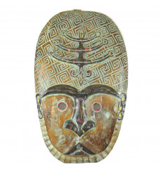 Large African Wooden Mask 65cm Carved and Hand Painted