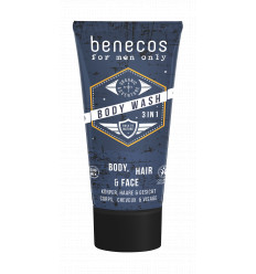 Organic Body, Face and Hair Shower Gel for Men 200ml - Benecos
