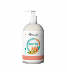 Shampoing Abricot Olive Format Familial 950ml - Benecos