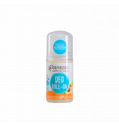 Organic Roll On Deodorant Woman with Apricot and Elderflower 50ml - Benecos