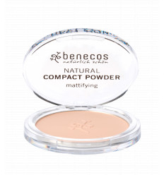 Organic Compact Powder 9gr - Sand Tint - Benecos