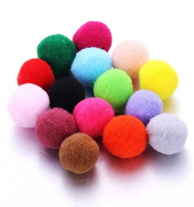 Set of 10 multicolored ball refills for ø1.50cm fragrance diffusers