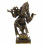 Grande Statue de Ganesh Musicien à 3 Têtes en Bronze Massif 51cm. Pièce Unique