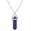 Necklace with pendant point Lapis Lazuli natural. Good mood, Friendship.