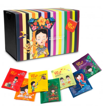 Gift Box Teas Infusions Premium Bio 20 Varieties Gold Tea?