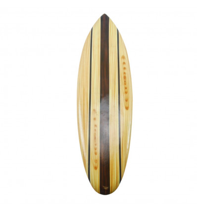 50cm wooden wall surfboard - Beige color - face