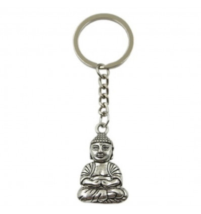Metal Buddha keychain cheap purchase, free shipping.