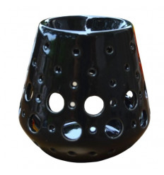 Profumo Brule / Fotoforo "Loob" in ceramica nera