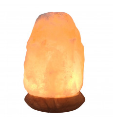 Lampe en cristal de sel de l'Himalaya 12cm (600g)