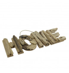 "HOME" 45x15cm driftwood wall decoration