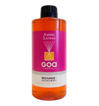 Recharge de parfum Ambre Safran - Goa 500ml