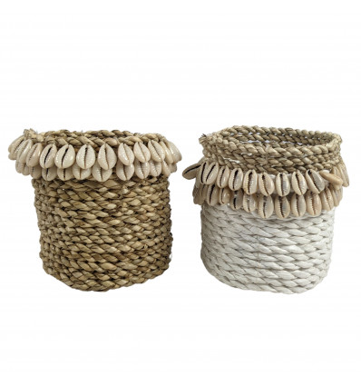 Petit panier de rangement - Beige/jonc de mer - Home All