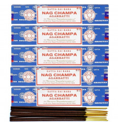 Incense Nag Champa. Lot of 60 sticks brand Satya Sai Baba
