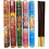 Assortment of incense Buddhism Hinduism (5 perfumes). Lot of 100 sticks brand HEM.