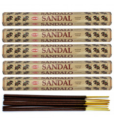 Incense Sandalwood. Lot of 100 sticks brand HEM