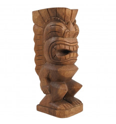 Tiki Ku Polynesian in Suar wood 20cm