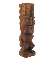 Polynesian Tiki in Suar wood 20cm